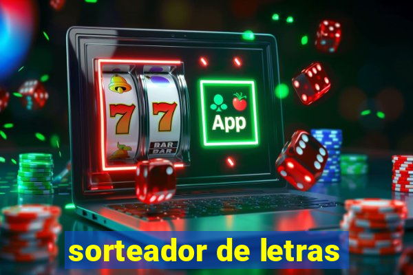 sorteador de letras